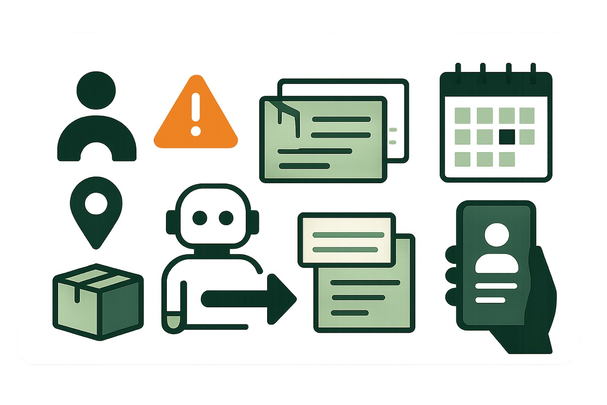 Job scheduling customer and business demo mockup